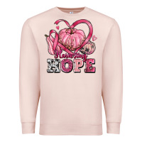 Pale Pink harvesting hope Premium Sweatshirt - texasbilliewilder