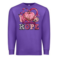 Purple harvesting hope Premium Sweatshirt - texasbilliewilder