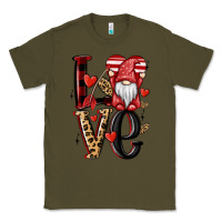Army Green love gnome Classic Tee - MaliasSmallBusiness