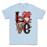 Dusty Blue love gnome Classic Tee - MaliasSmallBusiness