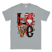 Heather Grey love gnome Classic Tee - MaliasSmallBusiness