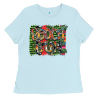 Baby Blue beach bum Ladies Tee - SublimationCraftShop