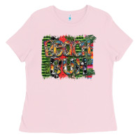 Bubblegum Pink beach bum Ladies Tee - SublimationCraftShop