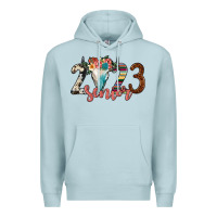 Blue Mist 2023 senior bull skull Premium Hoodie - JahusDesignShop