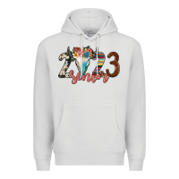 Dove Grey 2023 senior bull skull Premium Hoodie - JahusDesignShop