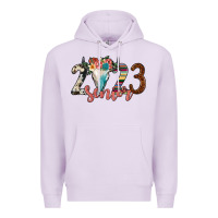 Lilac 2023 senior bull skull Premium Hoodie - JahusDesignShop