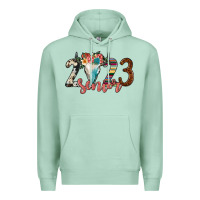 Seafoam 2023 senior bull skull Premium Hoodie - JahusDesignShop