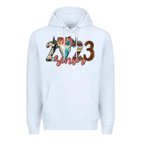 White 2023 senior bull skull Premium Hoodie - JahusDesignShop