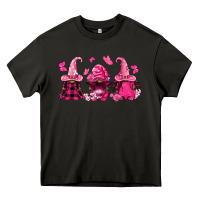 Asphalt breast cancer afro gnomies Heavy Core Tee - FaDigitalArtStudio
