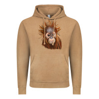 Vintage Camel baby orangutan Vintage Hoodie - LillyAllenDesigns