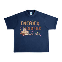 Navy enemies to lovers book club Urban Heavy Tee - MaliasSmallBusiness
