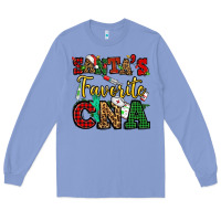 Colony Blue santas favorite cna christmas Long Sleeve Tee - NancyCooperArtShop