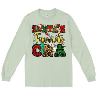 Matcha santas favorite cna christmas Long Sleeve Tee - NancyCooperArtShop