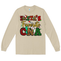 Mushroom santas favorite cna christmas Long Sleeve Tee - NancyCooperArtShop