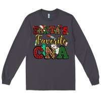 Smoke santas favorite cna christmas Long Sleeve Tee - NancyCooperArtShop