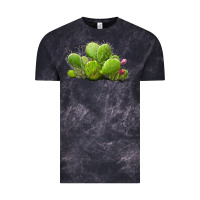 Cloud Black desert prickly pear cactus Vintage Tee - LillyAllenDesigns