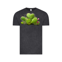 Vintage Black desert prickly pear cactus Vintage Tee - LillyAllenDesigns