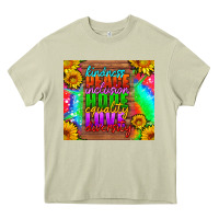 Mossy kindness peace inclusion hope equality love diversity Heavy Core Tee - HRA Design Shop
