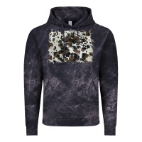 Cloud Black cowhide background Vintage Hoodie - BarkalooDesign