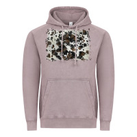 Vintage Zinc cowhide background Vintage Hoodie - BarkalooDesign