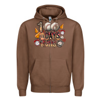 Chestnut 100 of days runs Zipper Hoodie - SublimationCraftShop