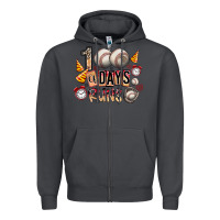 Smoke 100 of days runs Zipper Hoodie - SublimationCraftShop