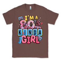 Chestnut i'm a 80's kinda girl Classic Tee - MaliasSmallBusiness