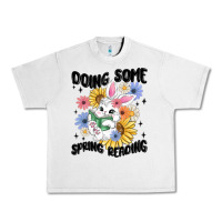 Lunar Rock doing some spring reading Urban Heavy Tee - MaliasSmallBusiness
