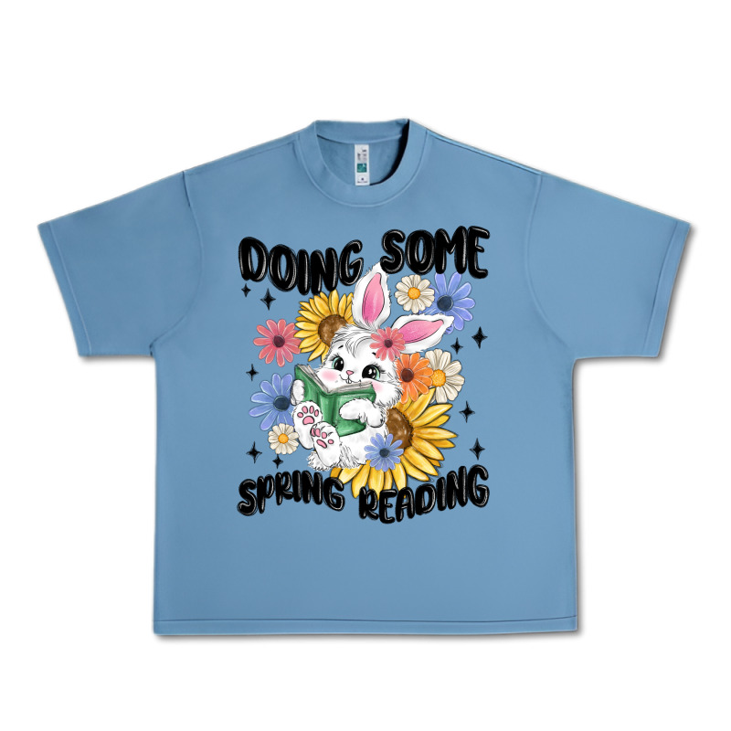 Doing Some Spring Reading Urban Heavy Tee by MaliasSmallBusiness | Teevron