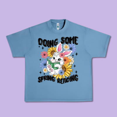 Doing Some Spring Reading Urban Heavy Tee Designed By Maliassmallbusiness
