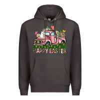 Smoke Happy Easter Day truck Premium Hoodie - HowdyJamesFarm