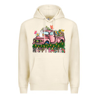 Tofu Happy Easter Day truck Premium Hoodie - HowdyJamesFarm