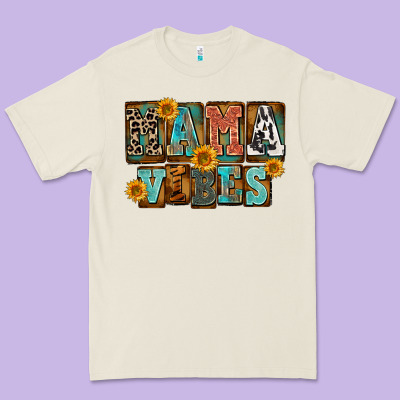 Western Mama Vibes Premium Tee Designed By Fadigitalartstudio