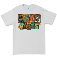 Dove Grey western mama vibes Premium Tee - FaDigitalArtStudio