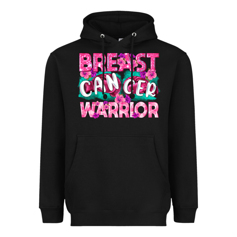 Breast Cancer Warrior Heavyweight Hoodie by texasbilliewilder | Teevron