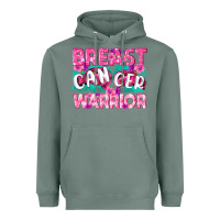 Sage Breast Cancer Warrior Heavyweight Hoodie - texasbilliewilder