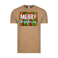 Vintage Coffee merry christmas brushstroke Vintage Tee - Jasminsmagicworld