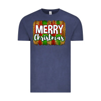 Vintage Denim merry christmas brushstroke Vintage Tee - Jasminsmagicworld