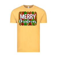 Vintage Mustard merry christmas brushstroke Vintage Tee - Jasminsmagicworld