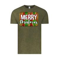 Vintage Olive merry christmas brushstroke Vintage Tee - Jasminsmagicworld