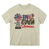 Mossy small town america Heavy Core Tee - CowhideDigitalArt