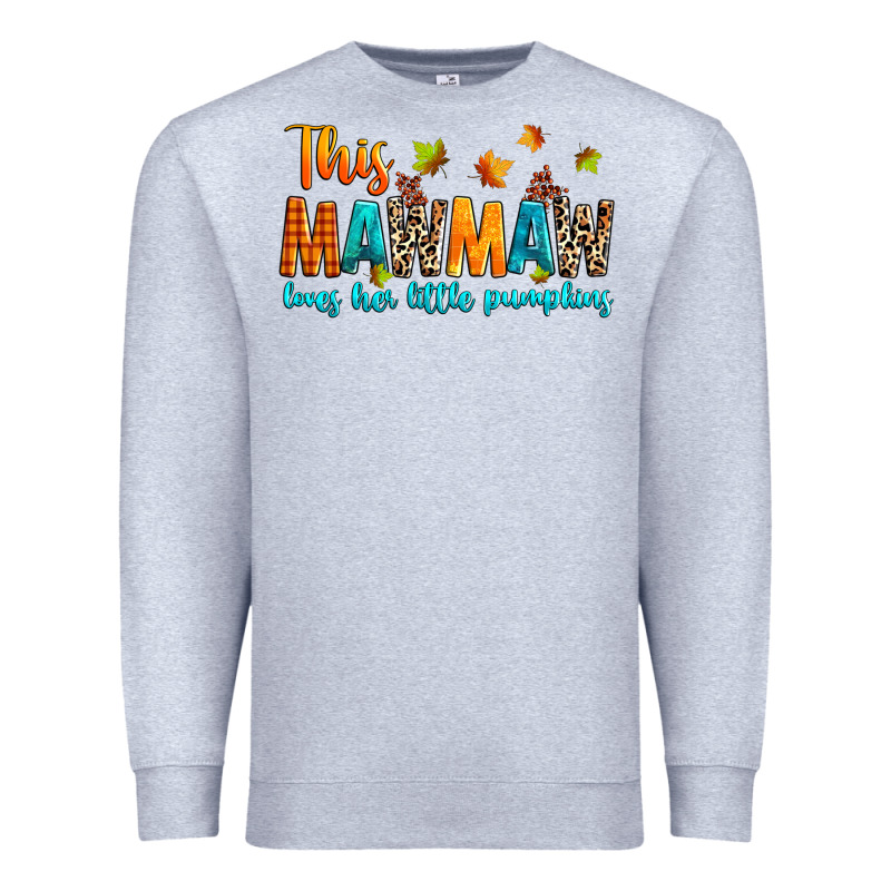 Customized This Mawmaw Loves Her Little Pumpkins Premium Sweatshirt by texasbilliewilder | Teevron