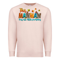 Pale Pink customized this mawmaw loves her little pumpkins Premium Sweatshirt - texasbilliewilder