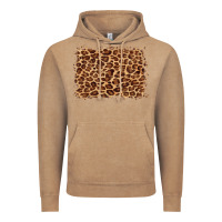 Vintage Coffee leopard background Vintage Hoodie - BarkalooDesign