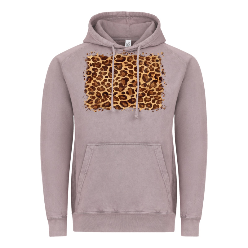 Leopard Background Vintage Hoodie by BarkalooDesign | Teevron