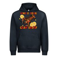 Navy Crawfish who's your craw daddy Urban Hoodie - FaDigitalArtStudio