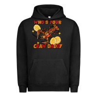 Pigment Black Crawfish who's your craw daddy Urban Hoodie - FaDigitalArtStudio