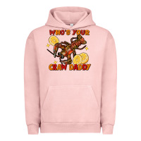 Pigment Salmon Crawfish who's your craw daddy Urban Hoodie - FaDigitalArtStudio