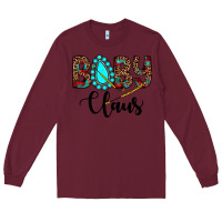 Burgundy baby claus Long Sleeve Tee - JahusDesignShop