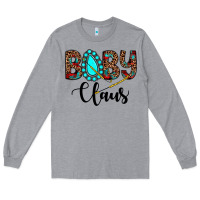 Heather Grey baby claus Long Sleeve Tee - JahusDesignShop